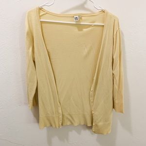 Yellow Cardigan